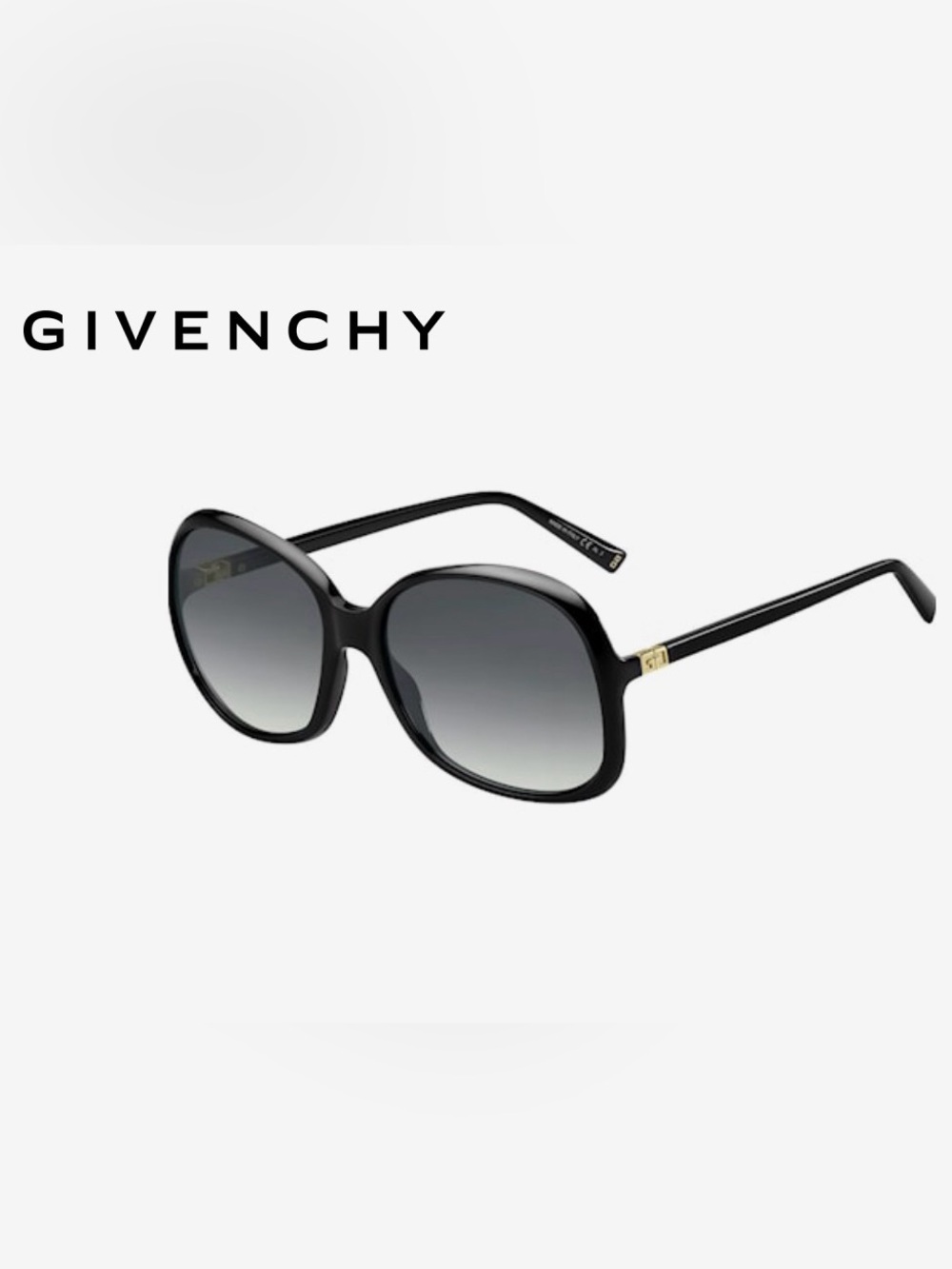 Givenchy GV 7187/F/S - 807 9O Black Oversized Women's Sunglasses